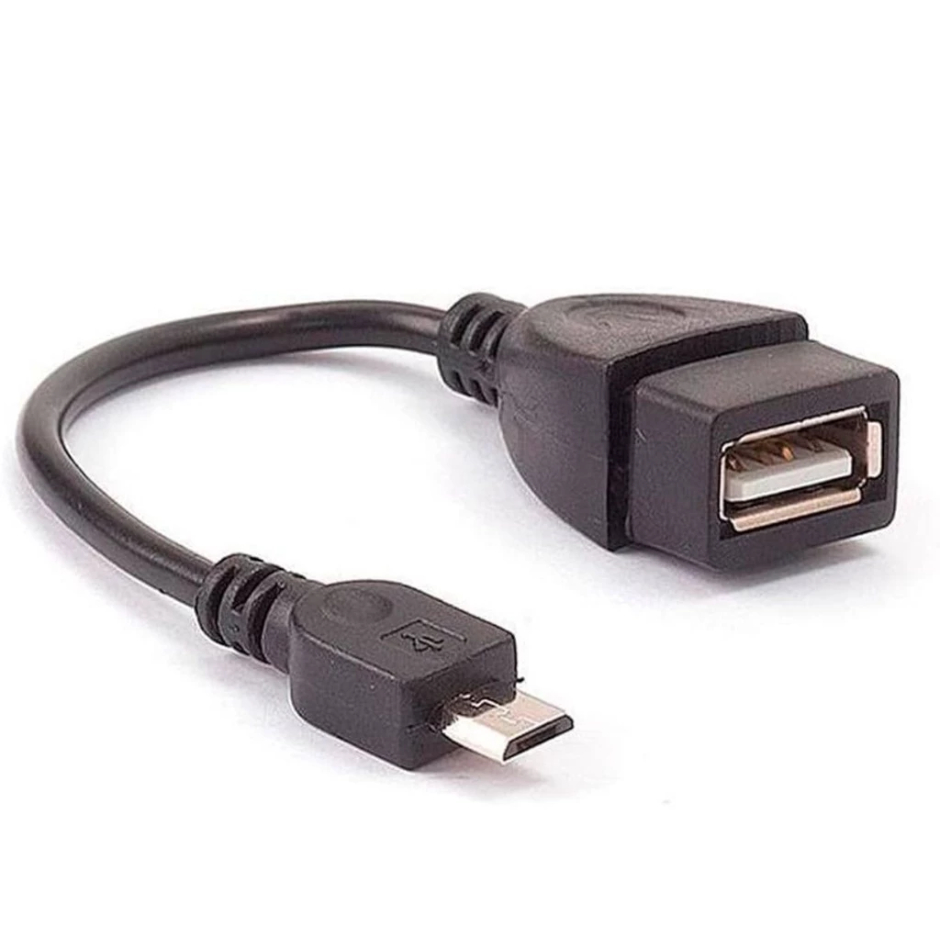 Cabo Adaptador Celular Android V8 Micro-Usb Conversor OTG Mouse Pen drive Universal