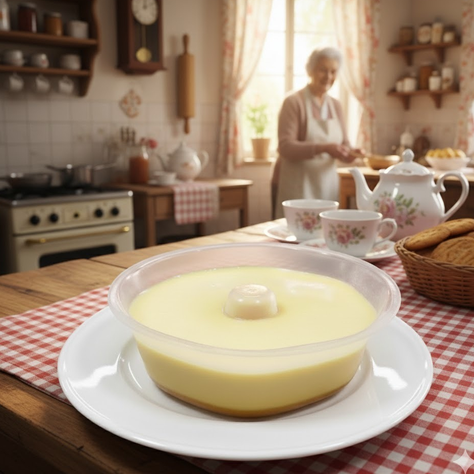 Forma para Pudim Grande 500ml Plástica com Tampa Plastilânia Pacote 6 Unidades em Oferta na Shopee