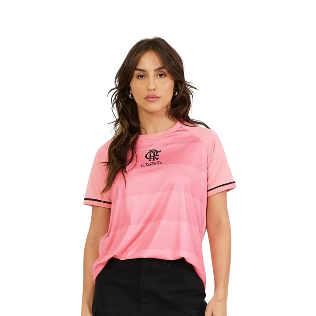 Camiseta Flamengo Frequência Feminina Braziline em Oferta na Shopee
