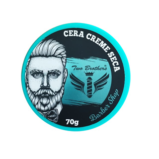 Cera Creme Seca Efeito Matte/Seco Two Brothers 70g em Oferta na Shopee