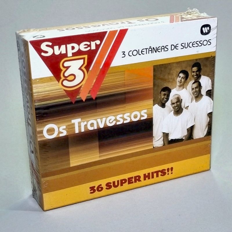 Box 3x CD Os Travessos LACRADO Pagode Samba