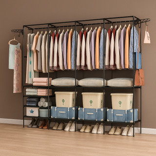 Roupeiro Guarda Roupa Portatil Cabideiro Arara Para Roupa Sapateira Organizador Multiuso …