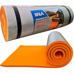 Isolante Térmico KALA Aluminizado Camping Trilha 180x50cm Kala