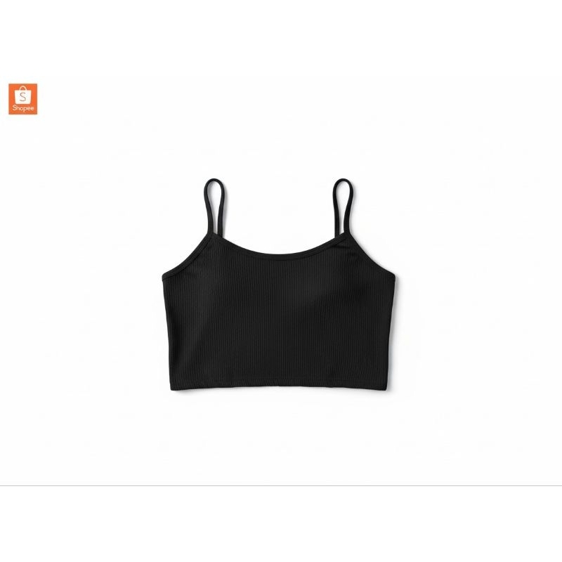 Top Canelado com Forro Feminino