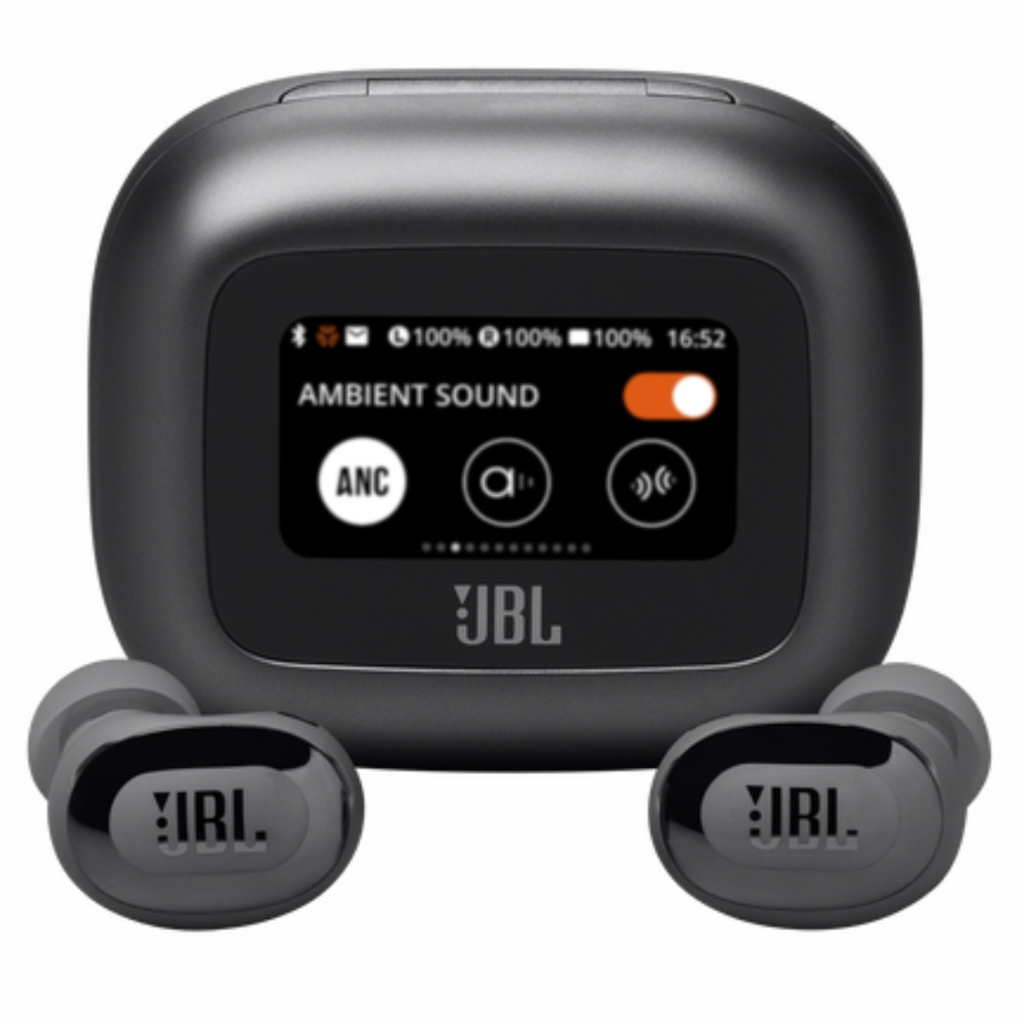 Fone De Ouvido JBL Sem Fio Live Buds 3 Preto TWS Cancelamento de Ruído IP55