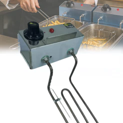 Cabeçote Elétrico Completo para Fritadeira 3 litros Inox Peça Original Gomes Inox