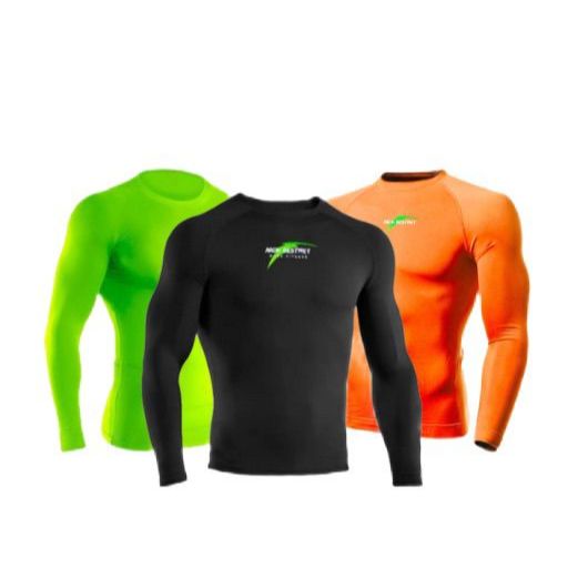 Kit 3 Camisas Térmicas Masculinas Second Skin – Compressão Fitness Treino Academia Proteção UV 50+