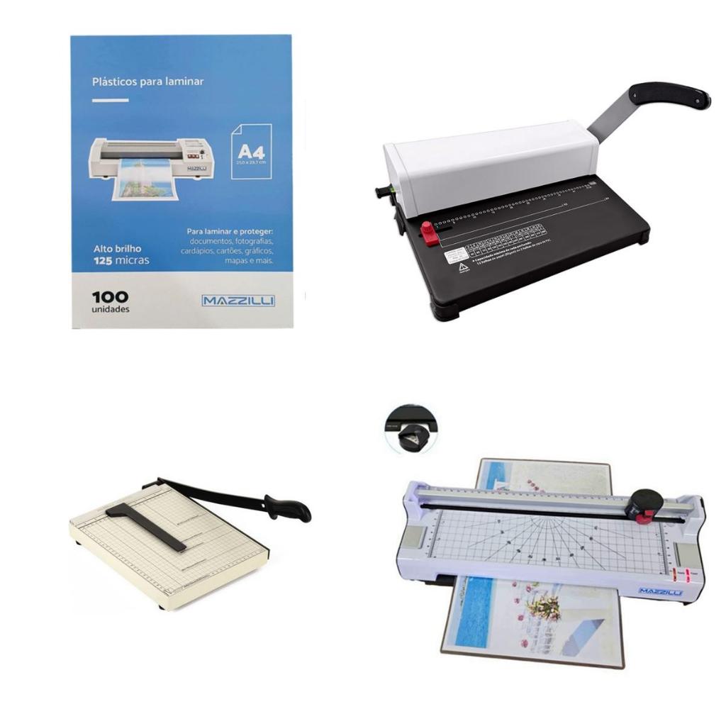 Kit Plastificadora Encadernadora: Onde Comprar | BuscaProdutos