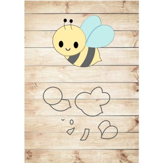 cortador abelha 3.5cm em Oferta na Shopee