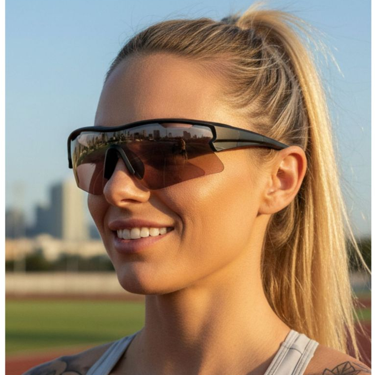 Óculos de Sol Speed Esportivo Baixa Pace Premium Bike Corrida Ciclismo uv400 Tendencia Unissex