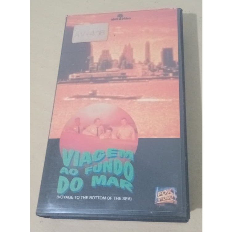 VHS Seriado Viagem ao Fundo do Mar - Legendado