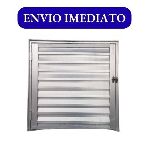 Abrigo/Alçapão 60cm x 60cm alumínio Brilhante (Lages e Casa de máquinas)