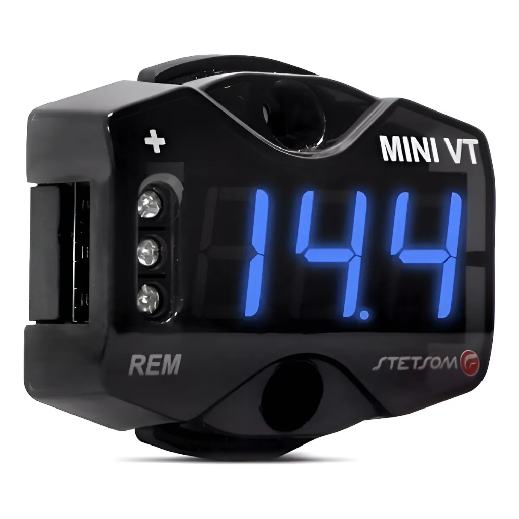 Voltímetro Stetsom Mini Medidor De Bateria Mini Vt Digital em Oferta na Shopee