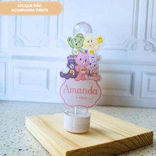 URSINHOS CARINHOSOS | APLIQUES PARA TUBETES | FESTA INFANTIL | LEMBRACINHAS PERSONALIZADAS - JÁ VAI RECORTADO em Oferta na Shopee