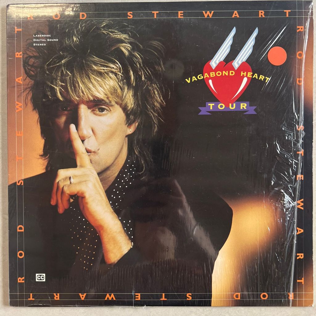 Ld Rod Stewart 1992 Vagabond Heart Tour, Laserdisc Importado Usa