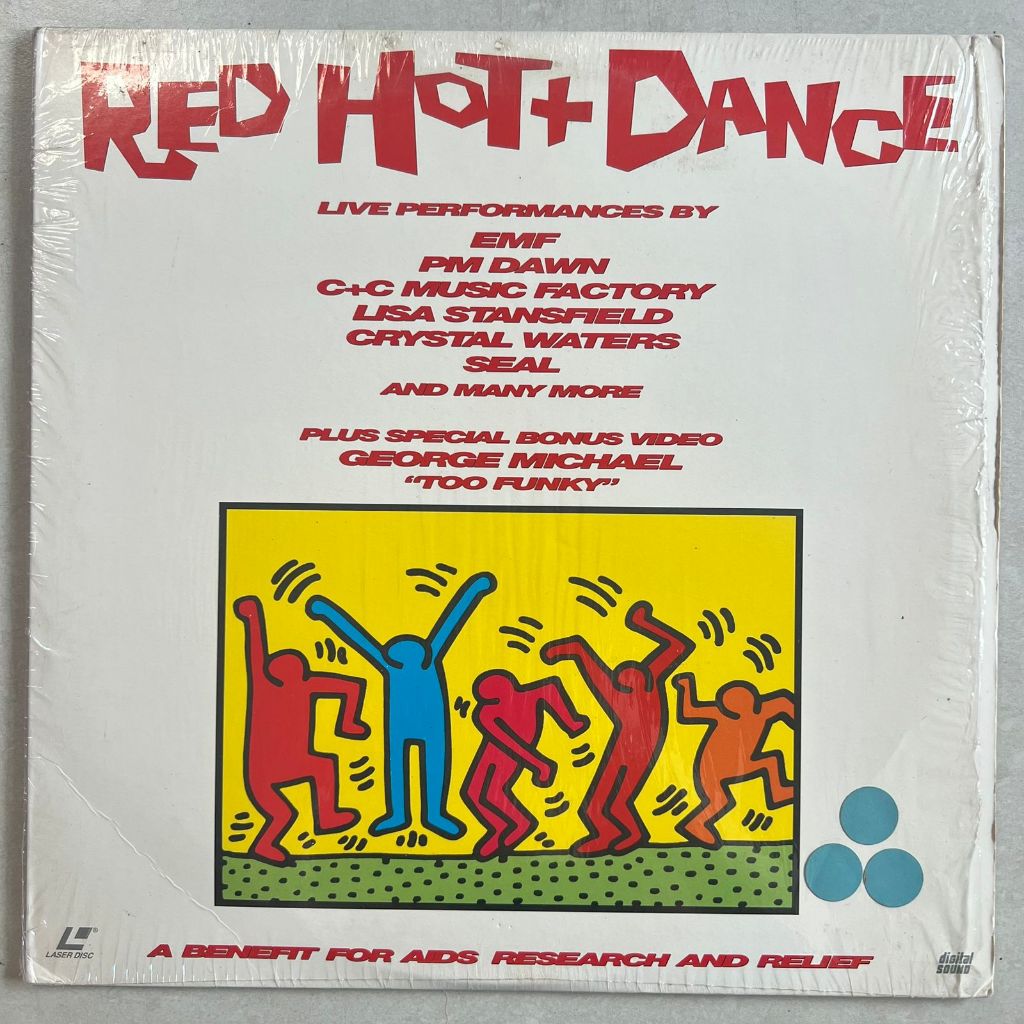 Ld Red Hot + Dance 1992, Laserdisc Importado Usa