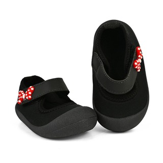 Sapatilha Infantil Bebê Menina Lacinho Antiderrapante Preto/Vermelho Lolikids em Oferta na Shopee