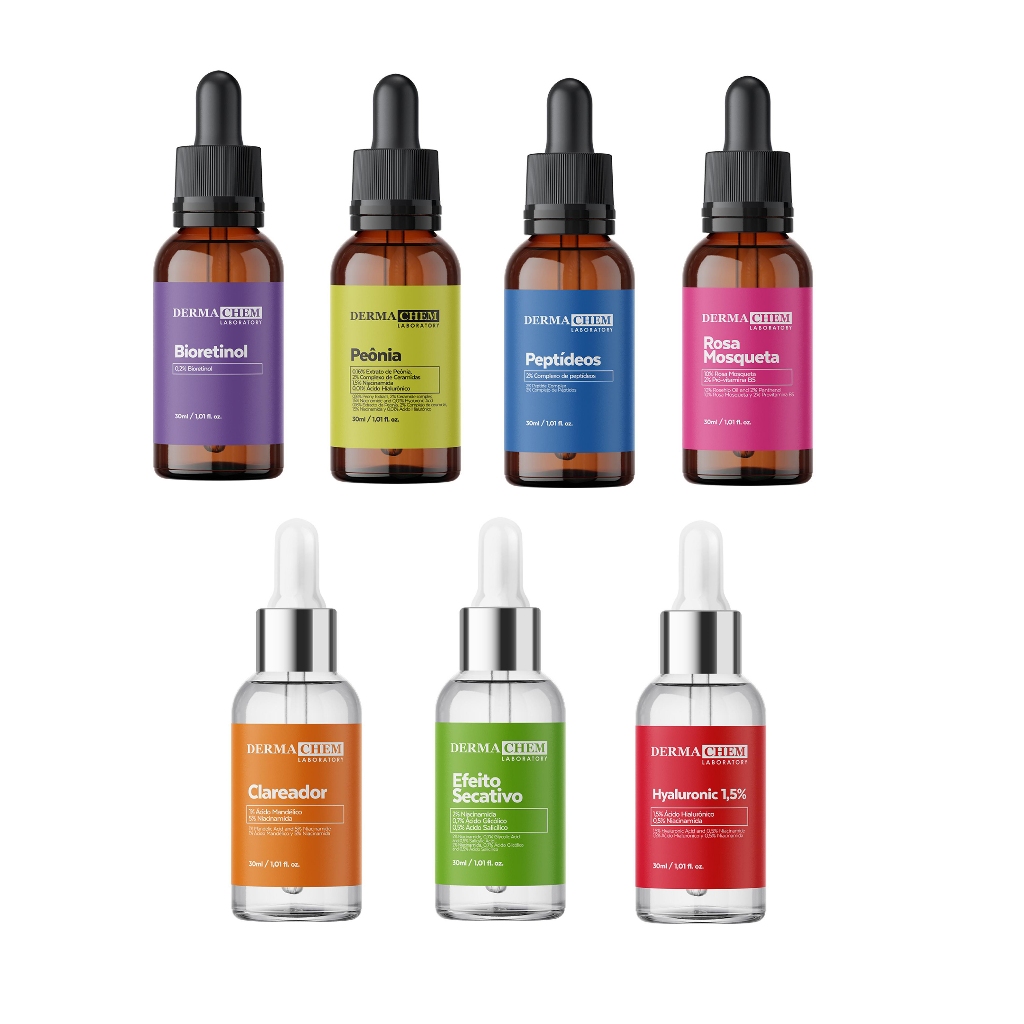 Sérum Dermachem 30 ml Escolha o seu Skin Care Tratamento Facial em Oferta na Shopee