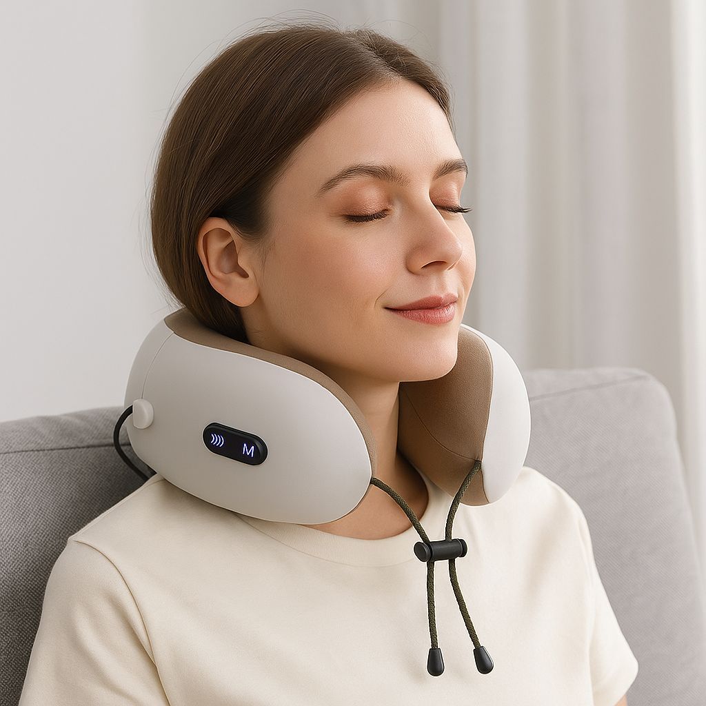 Travesseiro Massageador com Bateria Recarregável: Onde Comprar | BuscaProdutos