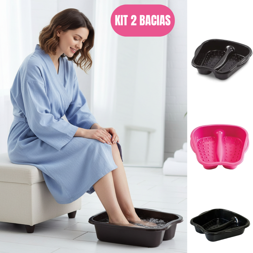 Bacia de Pedicure Profissional Premium  Qualidade, Praticidade e Estilo, Resultados Impecáveis em Oferta na Shopee