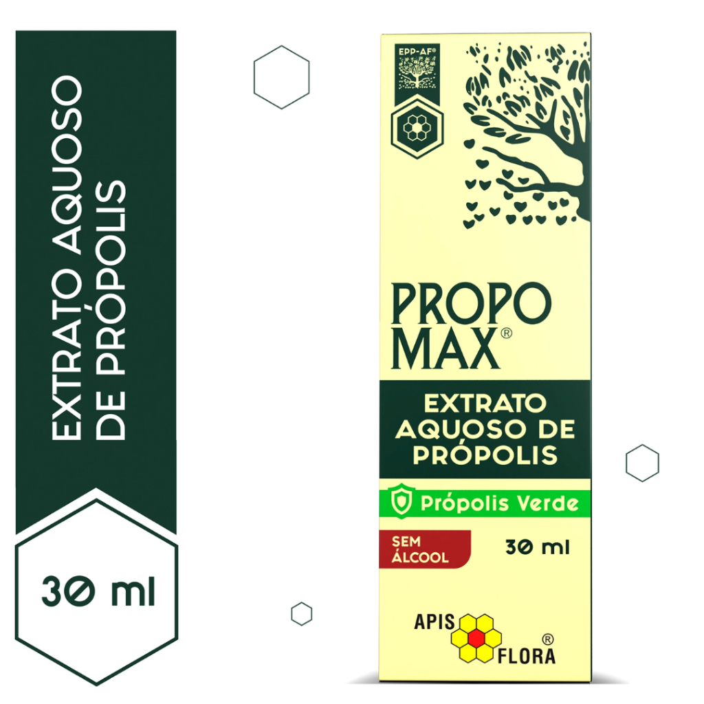 Propomax Extrato de Própolis Sem Álcool 30ml Apis Flora Apoio a Saúde Respiratória e Imunidade — imagem 2 de 2