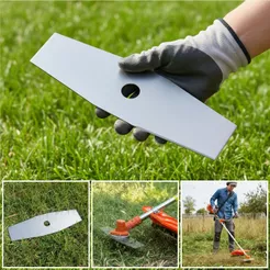 Lâmina Faca 2 Pontas Profissional Para Roçadeira Stihl