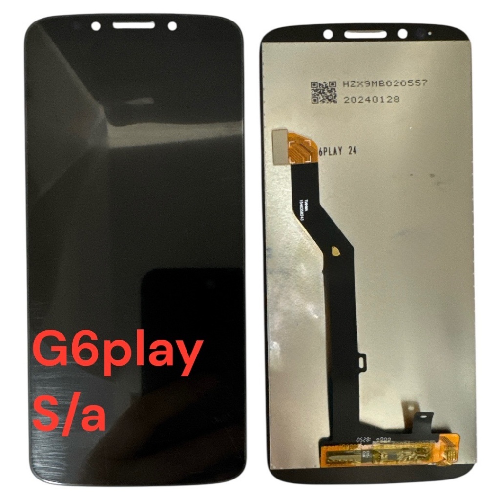 Tela Touch Display Lcd Frontal Moto G6 Play Xt1922 Moto E5 Xt1944 sem aro