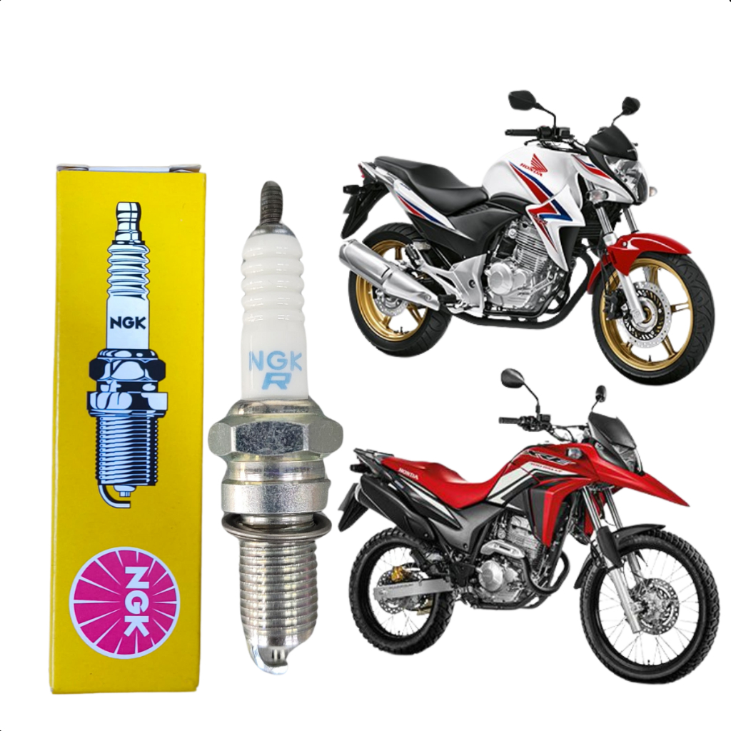 Vela Ignição Ngk Cb300 Xre300 Gasolina 2009 2010 2011 2012