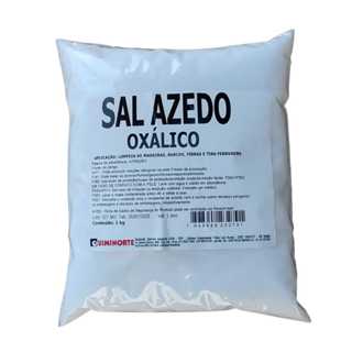 Sal Azedo (Oxálico 99%) Pacote 1 kg - Quiminorte em Oferta na Shopee