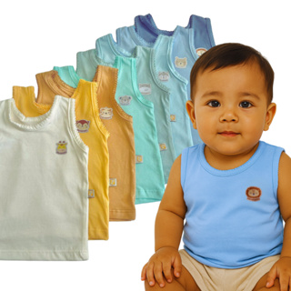 Kit 3 Camisetas Regata para Bebê - 100% ALGODÃO em Oferta na Shopee