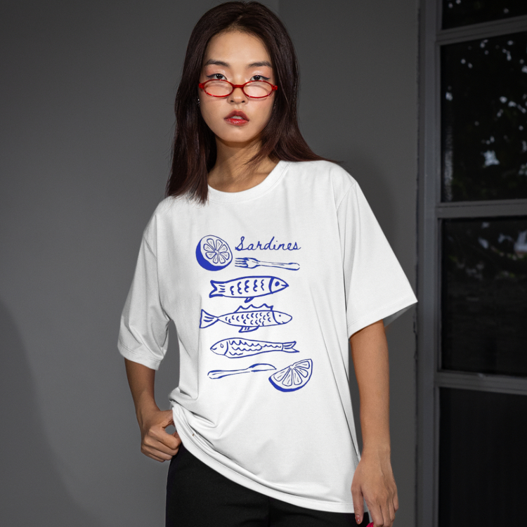 Camiseta Oversized | Camisetas Feminina | Camiseta Estampada | Camiseta 100% Algodão |Camiseta Verão