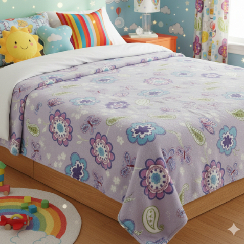 Manta Cobertor Infantil Estampado kids Microfibra Soft 2,00m x 1,80m macio em Oferta na Shopee