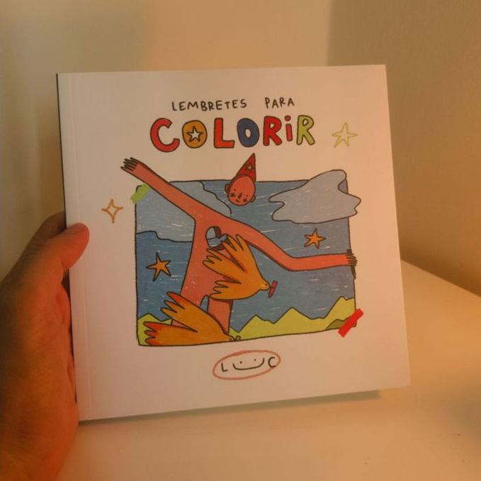 Lembretes para Colorir - Livro de Colorir