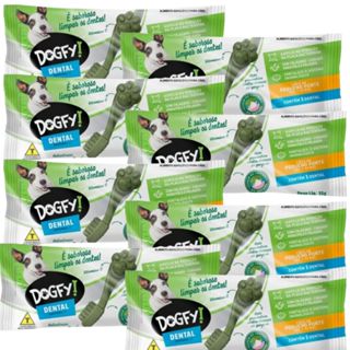 Petisco Dogfy Dental - Solução Diária Para Limpeza - Div. Tamanhos em Oferta na Shopee