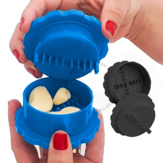 Kit Triturador de alho manual super prático picador amassador moedor tempero em Oferta na Shopee