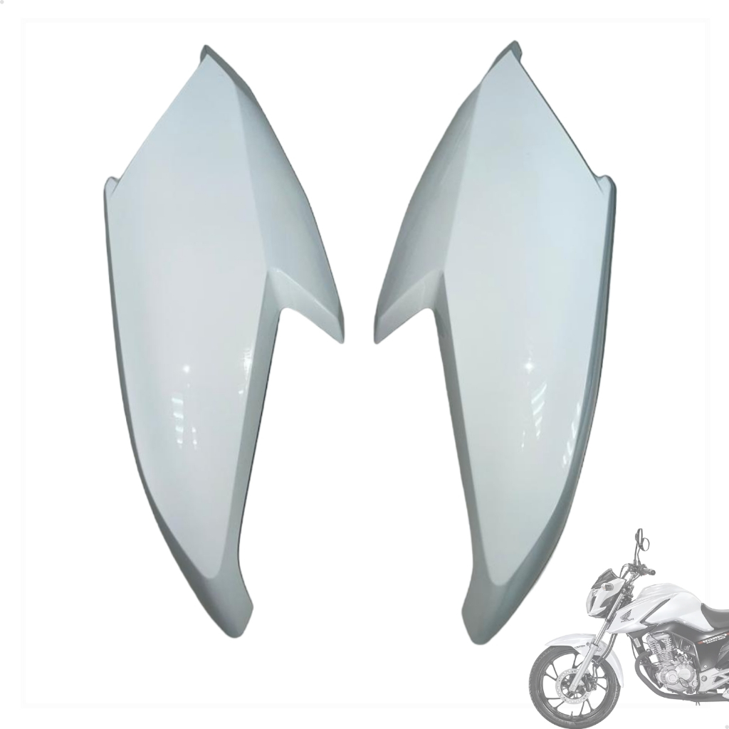 Protetor Aba Tanque Moto Honda Cg Fan 160 2022 Branco Cargo em Oferta na Shopee