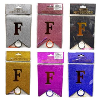 Bandeira Holográfica Letras Faixa Feliz Aniversário Bandeirola Decorativa Festa Enfeite em Oferta na Shopee