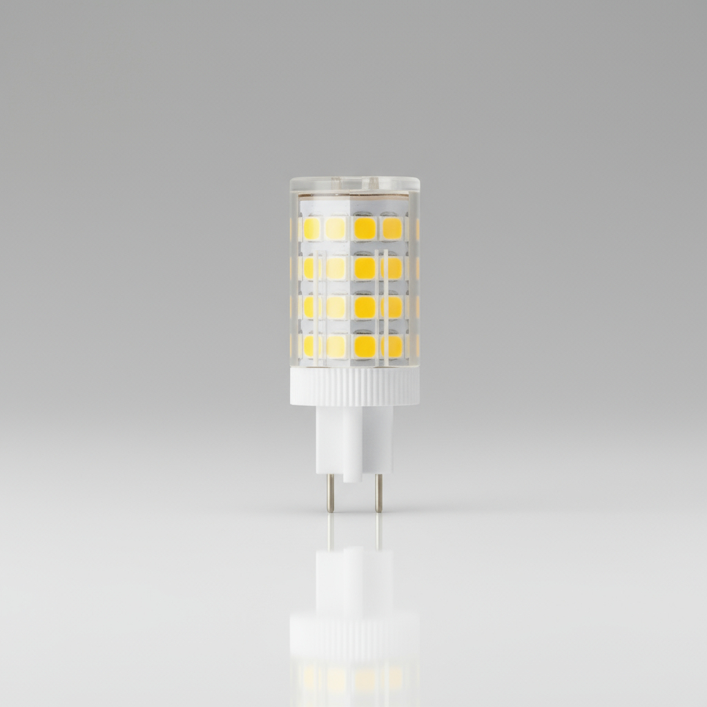 Kit 12 Lampada 7W LED G9 Halopim para Lustre Amarela e Branca Arandela