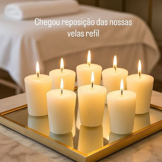 Refil Da Vela Nossa Senhora Aparecida e Modelos Diversos 50ml
