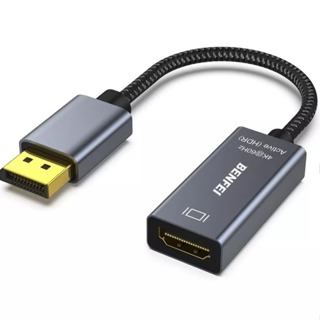Adaptador DisplayPort para HDMI Benfei (4K@60Hz) compatível HP ThinkPad AMD NVIDIA Desktop B07JFTK8YV em Oferta na Shopee