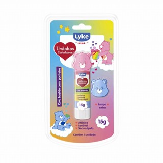 Cola Bastão Ursinhos Carinhosos 15g Blister 1 Unidade Papelaria Escolar Criativa Lyke em Oferta na Shopee