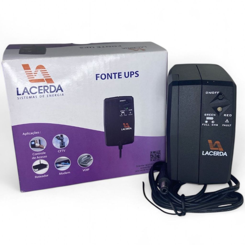 FONTE NOBREAK 2.1A COM TEMPORIZADOR - LACERDA