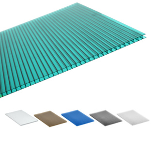 Chapa de Policarbonato Alveolar para Toldo e Coberturas Fumê e outras cores 1,05mts x 6,00mts x 4mm em Oferta na Shopee