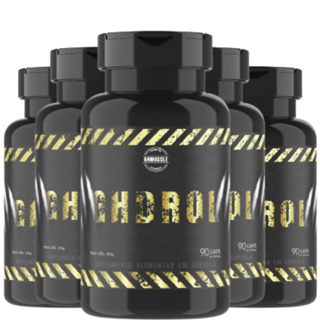 5 potes Ghdrol - Laboratório Ghmuscle em Oferta na Shopee