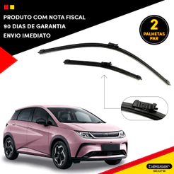 Par Palheta Limpador Para-brisa Dianteiro Byd Dolphin 2023 2024 2025 Limpador Parabrisa Byd Dolphin