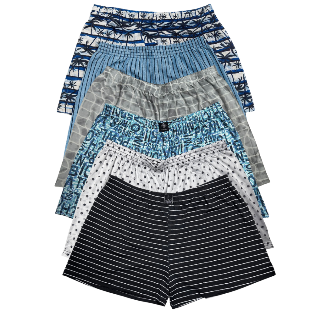 Kit Samba Cançao Cueca Roupa De Dormir Confortavel Masculina Premium Cueca Box Oferta Microfibra Reforçada em Oferta na Shopee