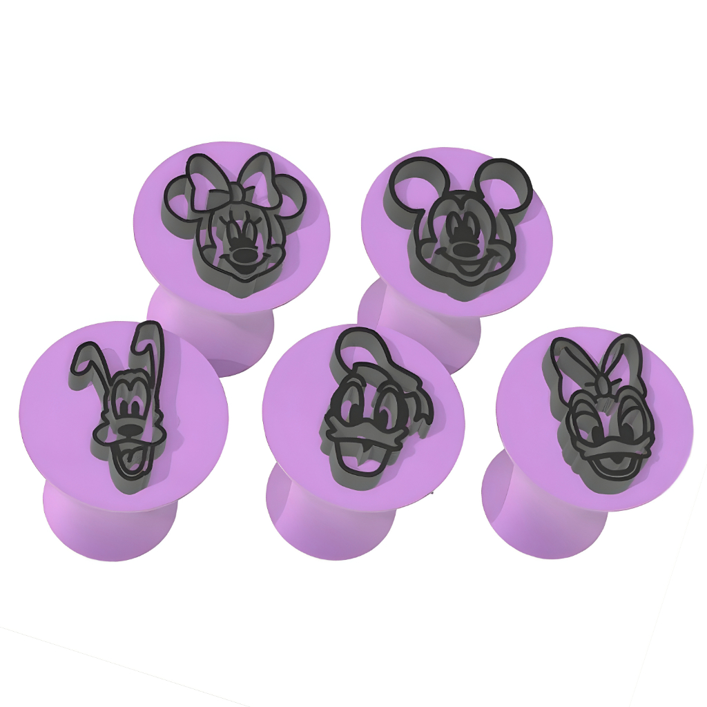 Kit Carimbo Marcador Brigadeiros MICKEY DISNEY Molde Festa Confeitaria Aniversario Brigadeiri