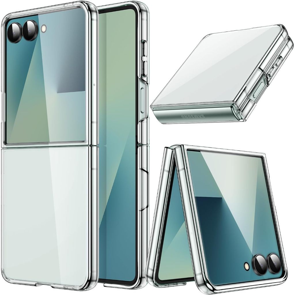 Capa capinha transparente anti-impacto para celular samsung galaxy Z Flip 3/4/5/6 e 7