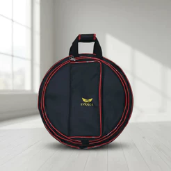 Capa Bag Conjunto de Pratos Bateria Até 24" c/ Porta Baquetas Grande Premium Line Evance
