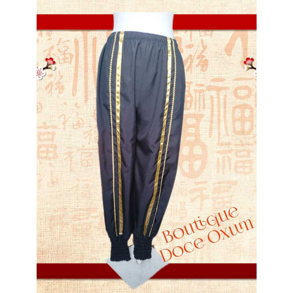 Bombacho Exú Luxo Oxford Kimbanda Candomblé Umbanda Batuque (Todos os tamanhos)